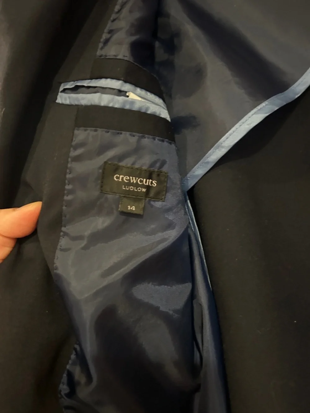 Crewcuts Blue Blazer with Gold Buttons